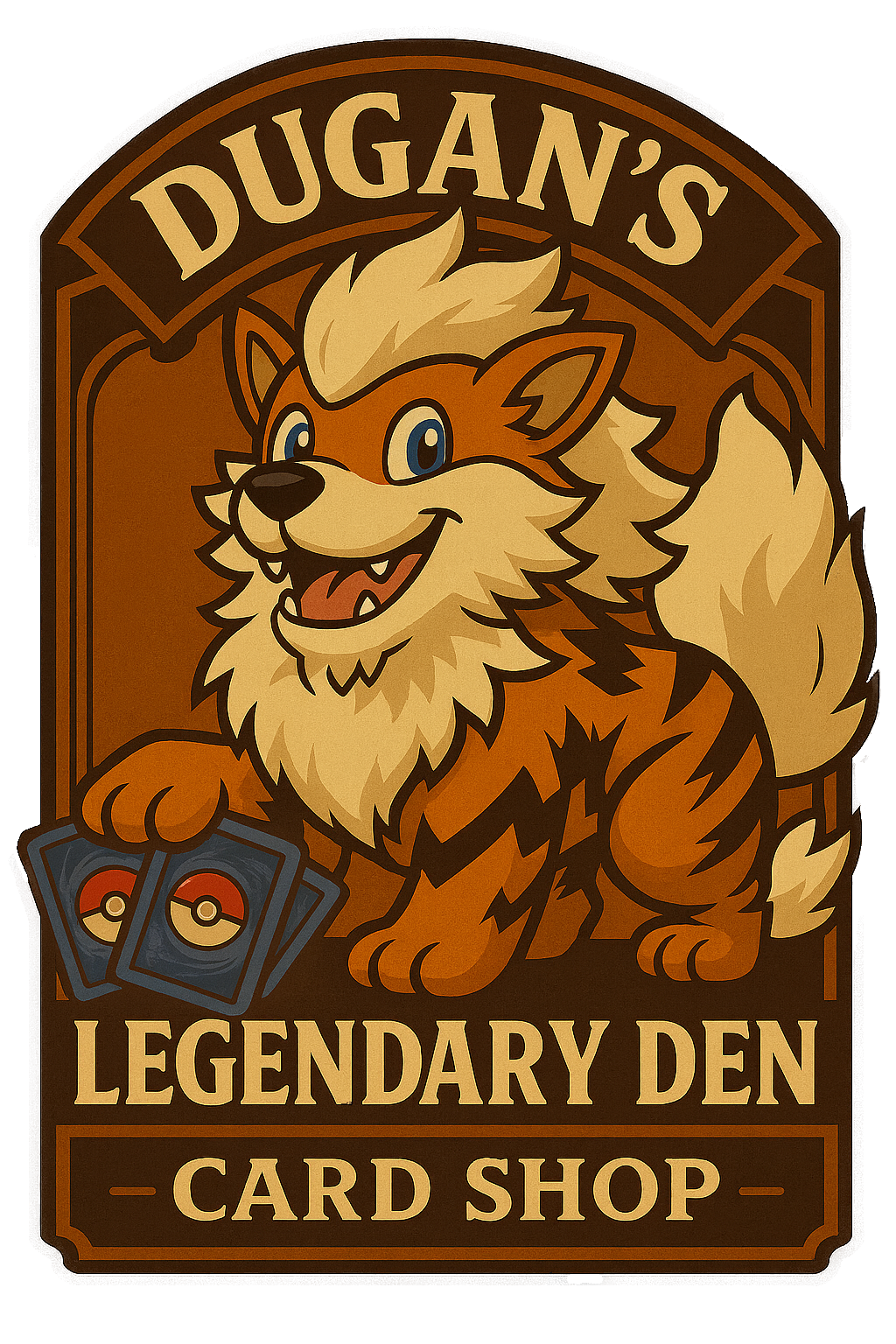 Dugan's Legendary Den Logo